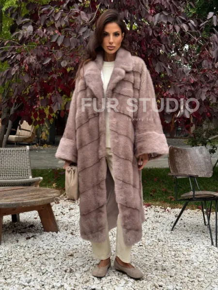 Норковая шуба (больших размеров) - фото 7