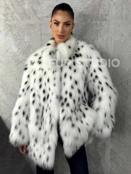 Шуба из лисы под рысь 2026 - фото 5