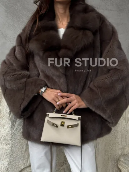 Норковая шуба автоледи - фото 1