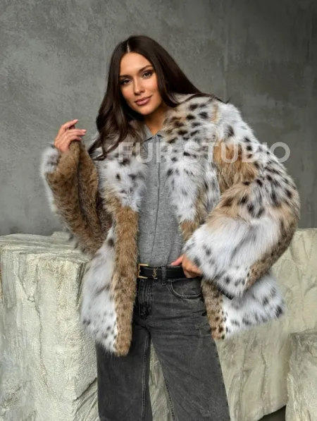Шуба из рыси - фото 11