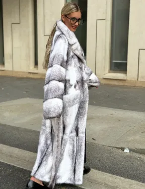 Норковая шуба - крестовка - фото 2