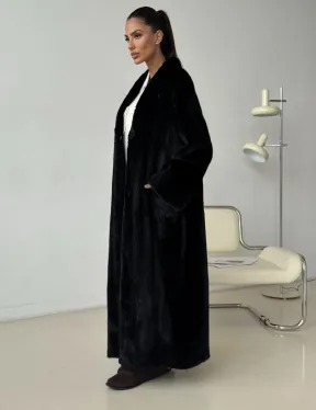 Длинная норковая шуба BLACKGLAMA - фото 10