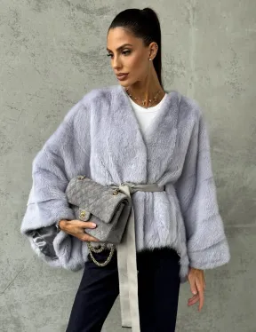 Короткая норковая шуба - фото 0