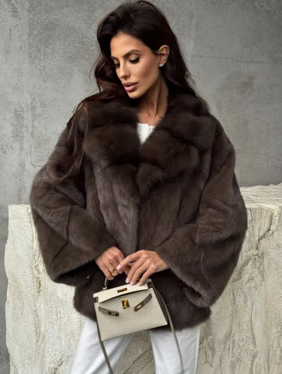 Норковая шуба автоледи - фото 5