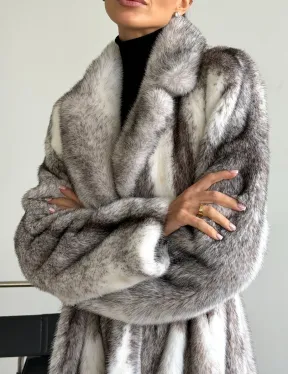 Шуба норковая - крестовка - фото 1