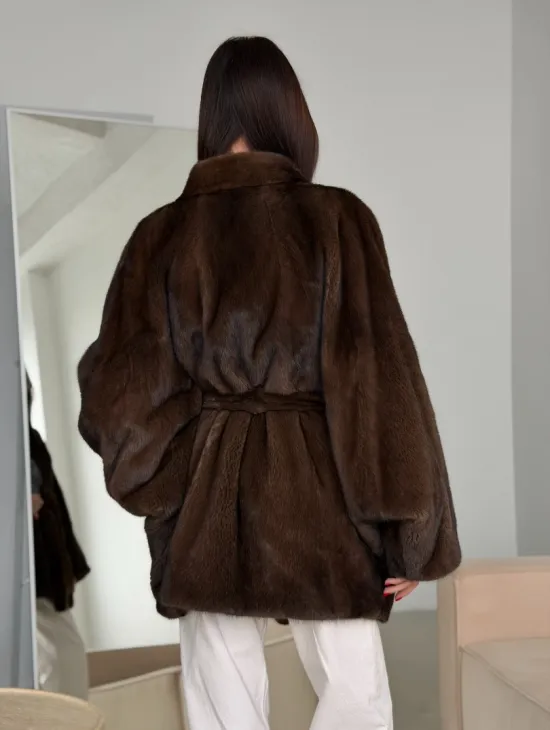 Шуба норковая 