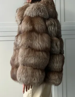 Полушубок из финской лисы - фото 3