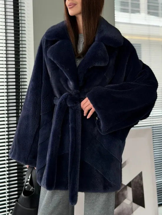 Шуба из аукционного меха норки Kopenhagen Fur 