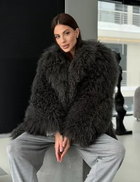 Шубка из ламы - фото 7